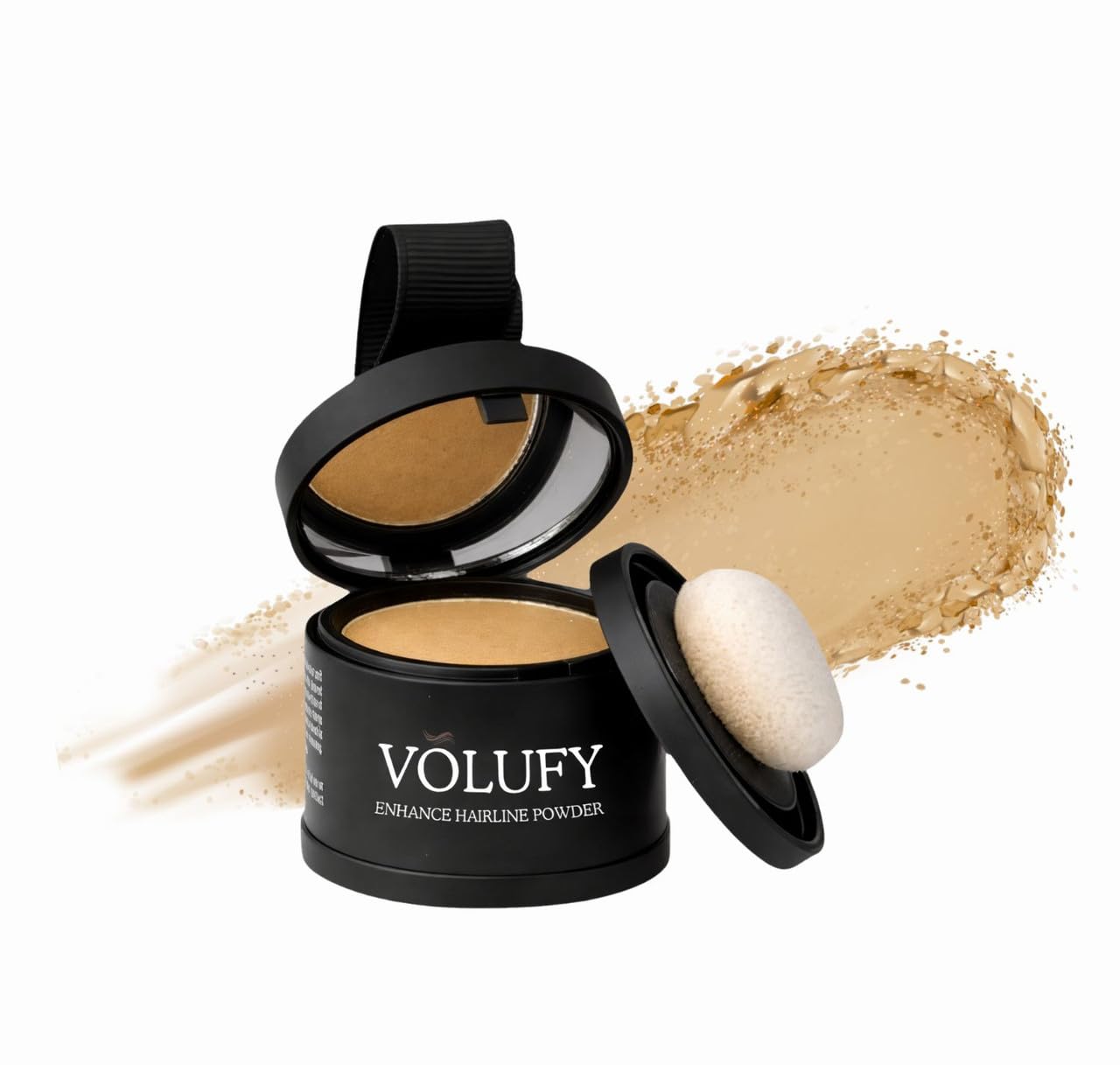 VOLUFY Medium Blonde Hairline Powder, Root Touch Up & Hair Filler