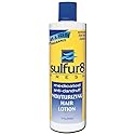 Sulfur 8 Fresh Medicated Anti-Dandruff Moisturizing Hair Lotion 12 oz - Hydrating Scalp Relief for Dry & Itchy Scalp, Non-Greasy with Aloe Vera