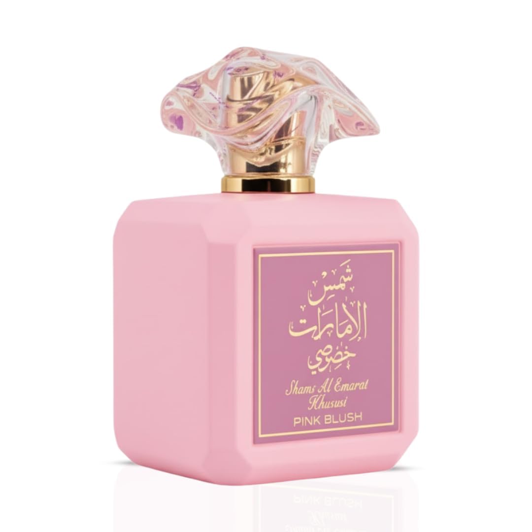 Ard Al Zaafaran Pink Blush Shams Al Emarat Khususi Eau de Parfum Spray 100ml (3.4 oz) Beauty and Personal Care Ard Al Zaafaran