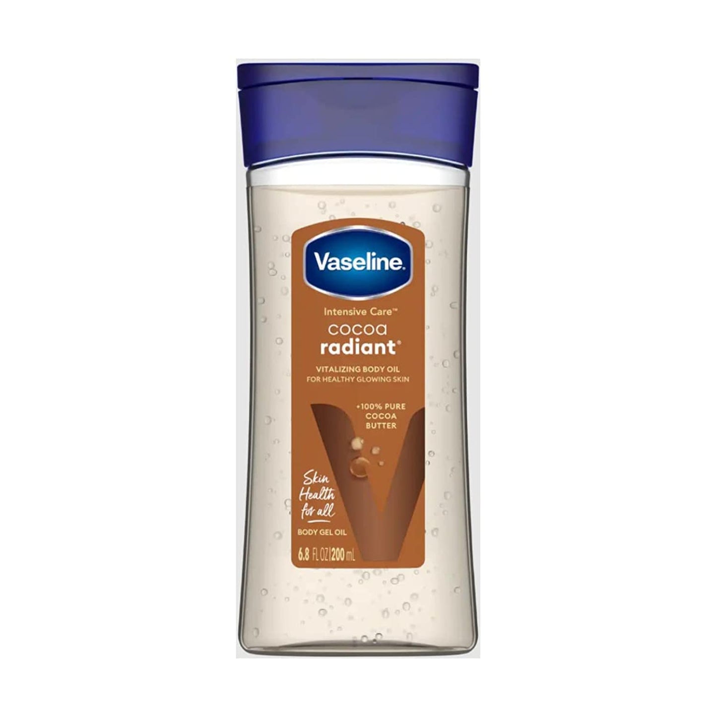 Vaseline Body Oil Vitalizing Gel Cocoa Butter 6.80 oz (Pack of 4)