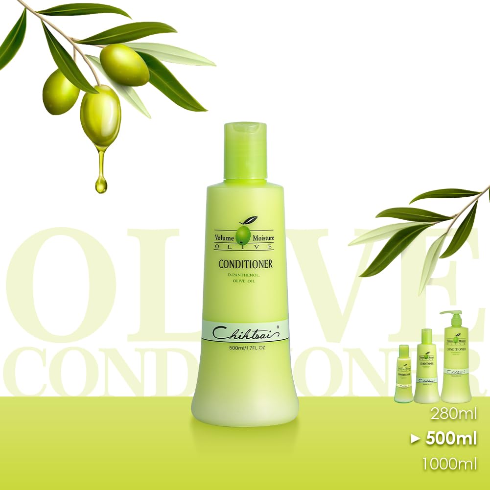 Chihtsai Olive Conditioner set 280ml/9.5oz