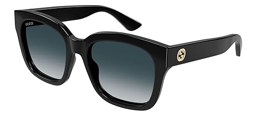 Gucci GG1338SK 003 Black/Grey Square 54mm Women's Sunglasses
