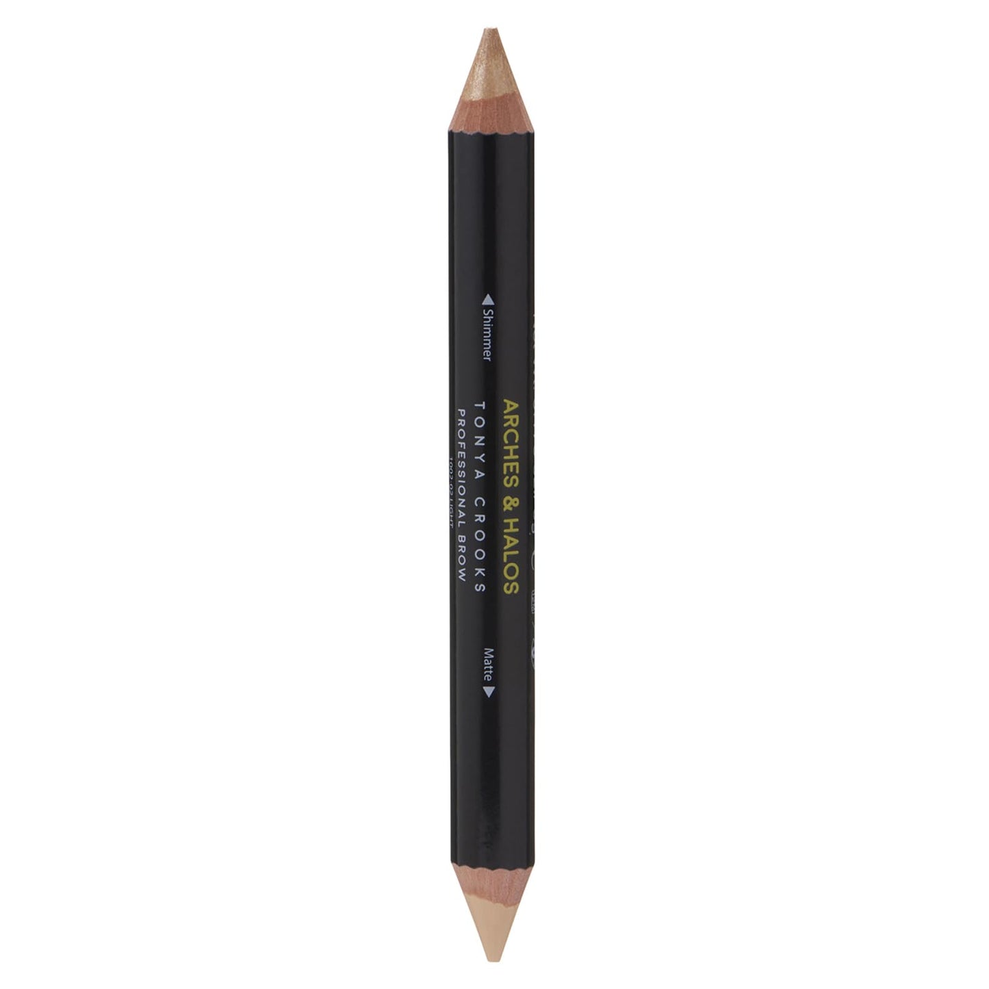Arches & Halos Brow Highlighting and Concealer Crayon - Light - Shaping and Shimmer Eyebrow Stick and Highlighter Duo - Soft, Ultra Creamy Formula