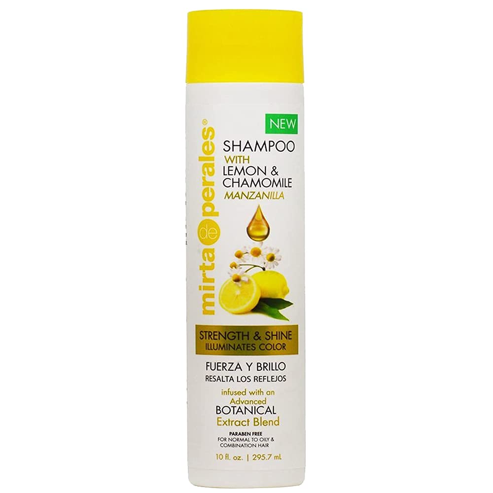 Mirta de Perales Lemon & Chamomile Shampoo + Conditioner + Leave-in Cream "Set"