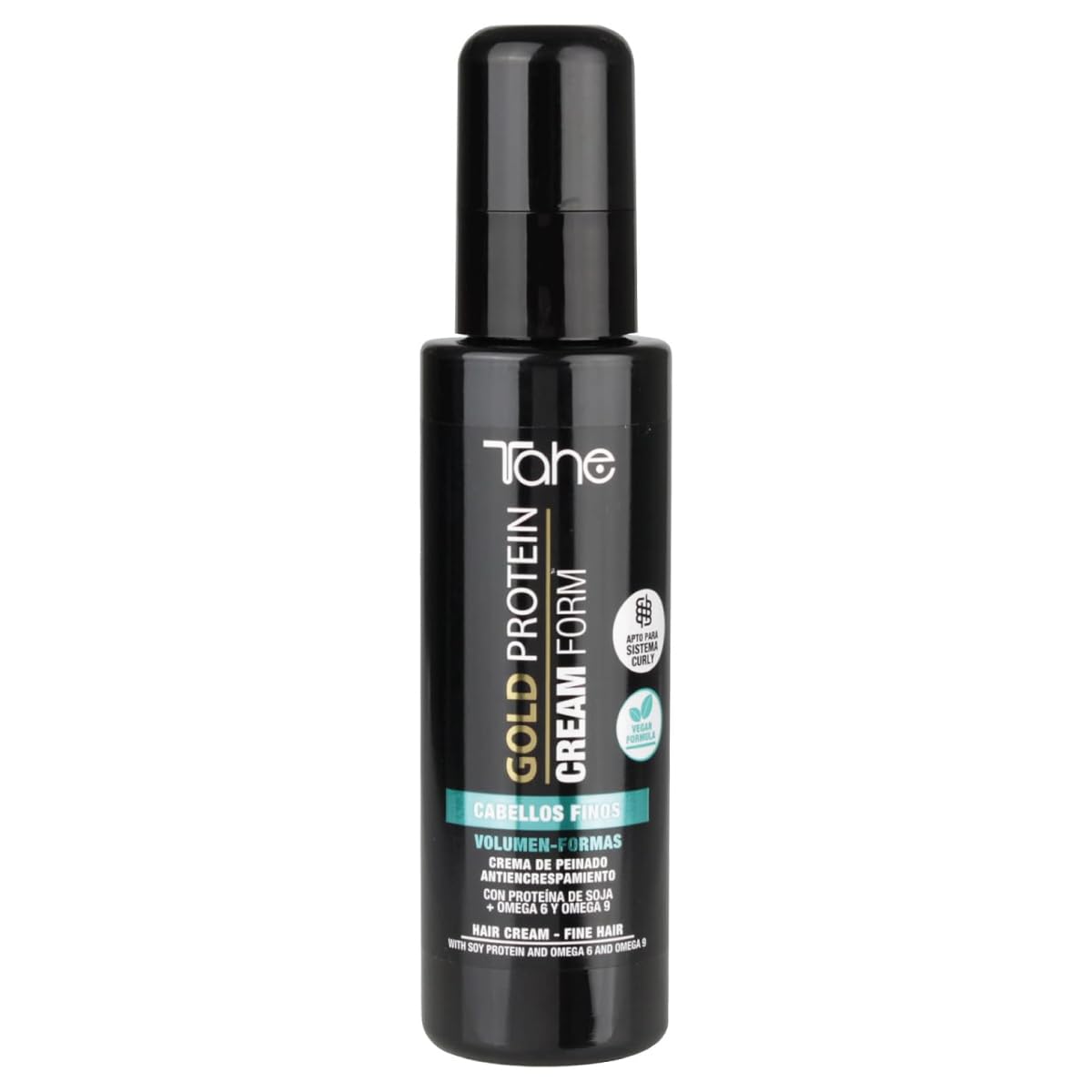 Tahe Gold Protein for Fine Hair Small Kit - Shampoo 300ml + Styling Cream 100ml