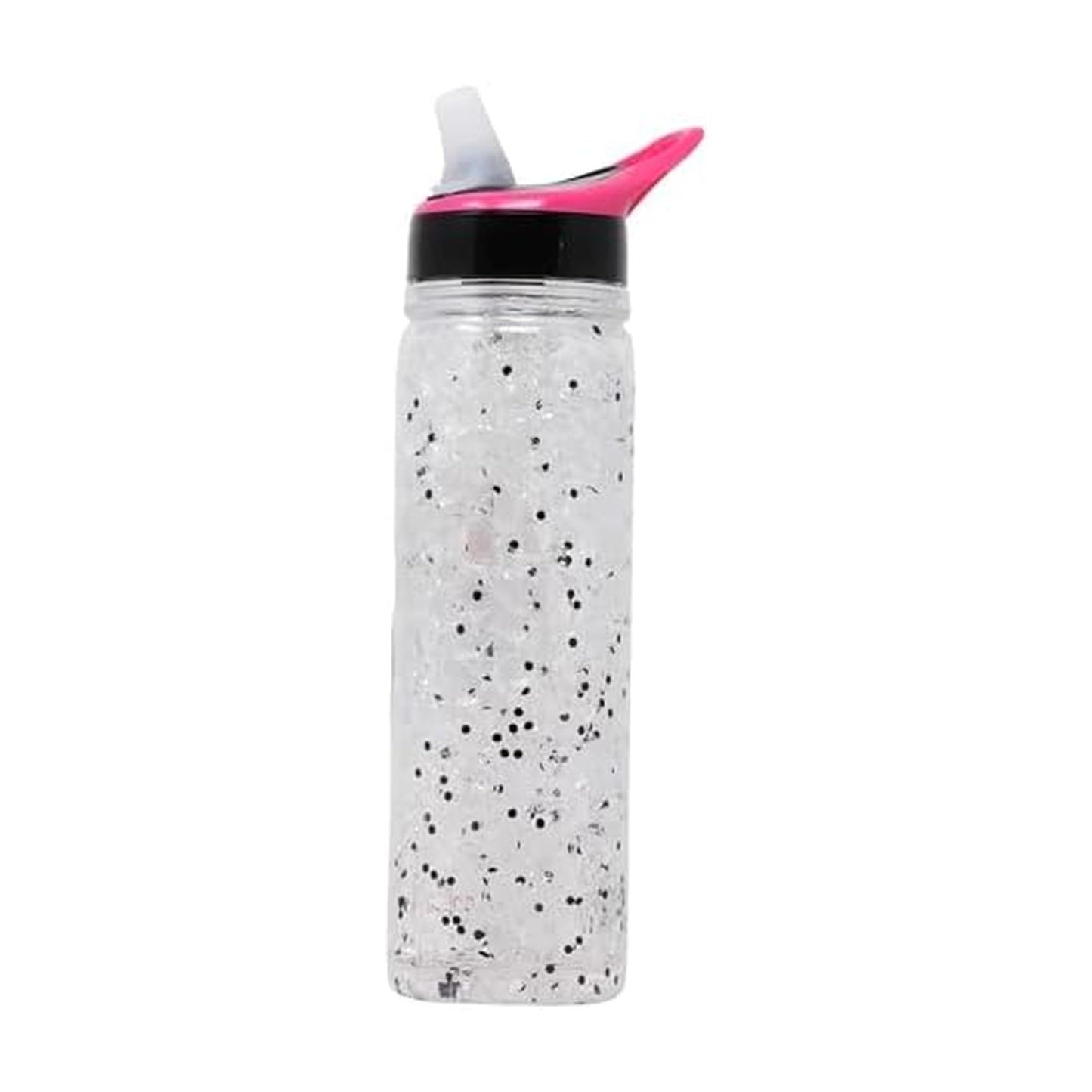 Copco 18 oz Double Wall Tritan Freezable Water Bottle with Crackle Gel - BPA-Free, Leak-Proof Flip-Top Lid, Easy Carry Loop - Keeps Drinks Cold