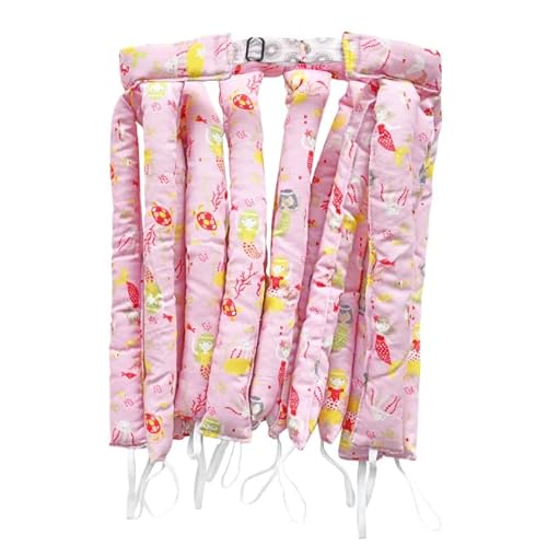 Octocurl Heatless Curls Headband - Hair Curlers to Sleep In - Heatless Curlers for Medium Length Hair (Cotton - Kids)