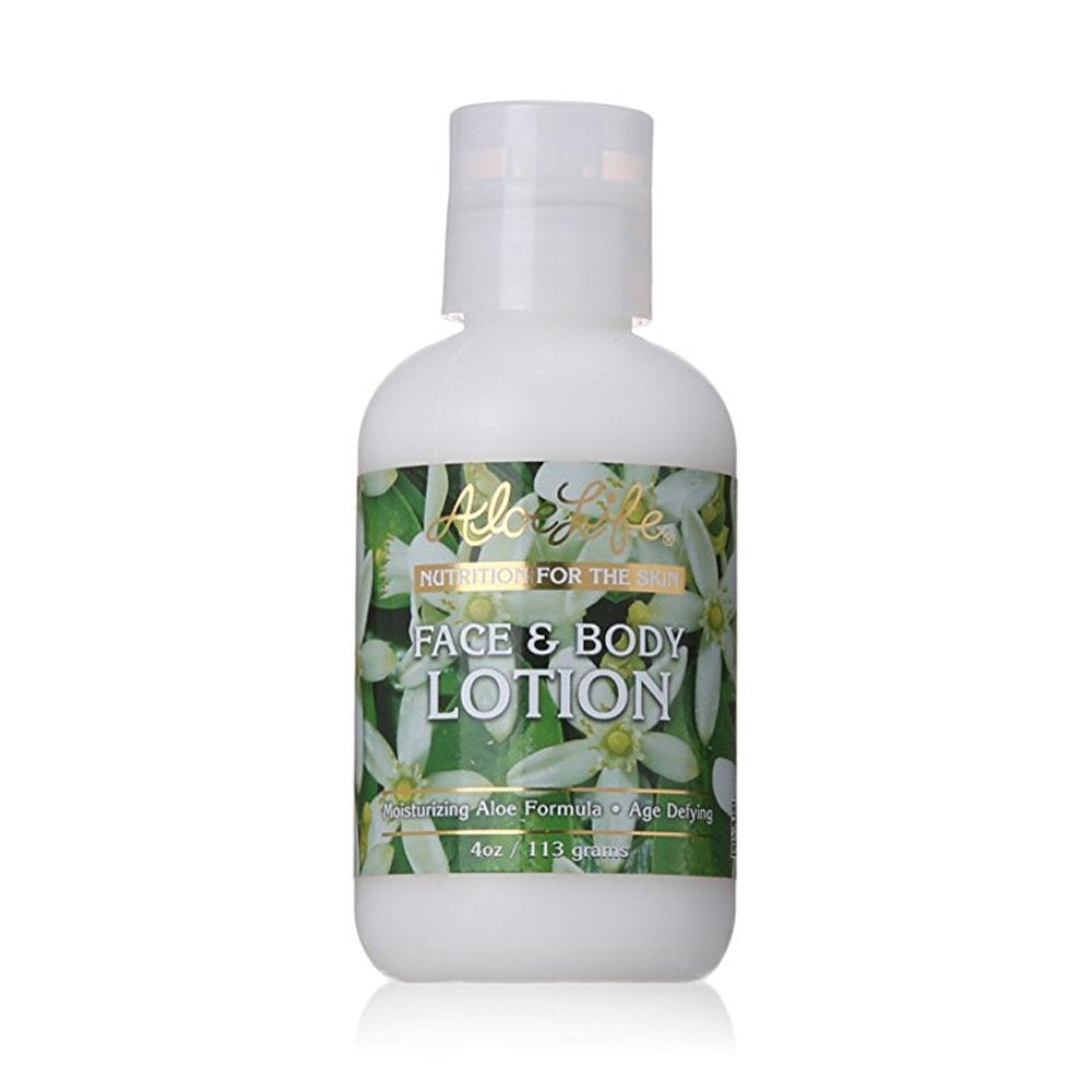 Aloe Life - Face & Body Lotion, Concentrated Formula, Hydrates Dry Skin, Contains Antioxidants, Minerals, & Herbal Extracts, Pleasant Grapefruit