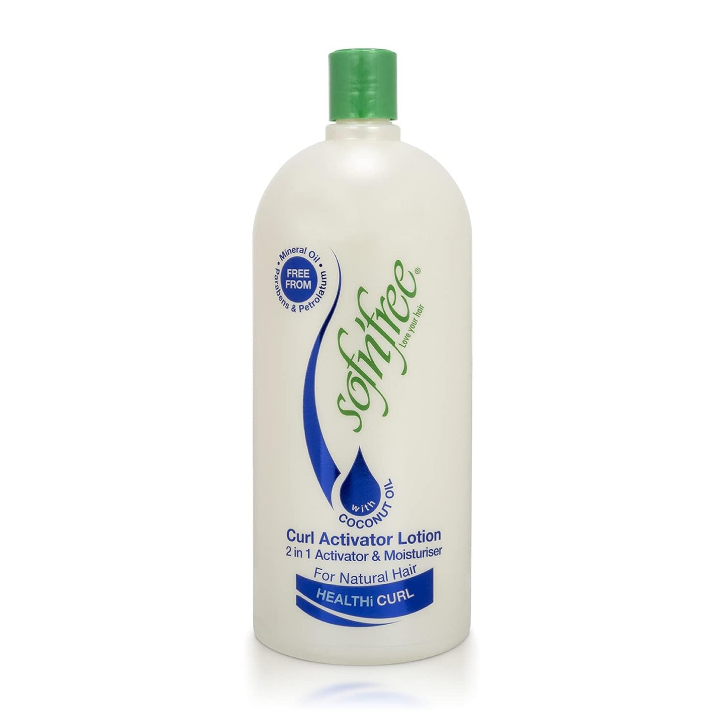 Sofn’Free Moisturizer & Curl Activator Lotion - Curl Defining Formula for Multicultural Curls, Soft Waves, Shine, Frizz Control for Natural Textures