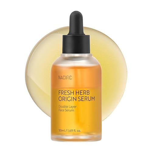 NACIFIC Fresh Herb Origin Serum - Double Layer Bi-Phase Face Serum with GD 7 Complex for Oily & Combination Skin - Vegan, Gentle, Hydrating Vitamin
