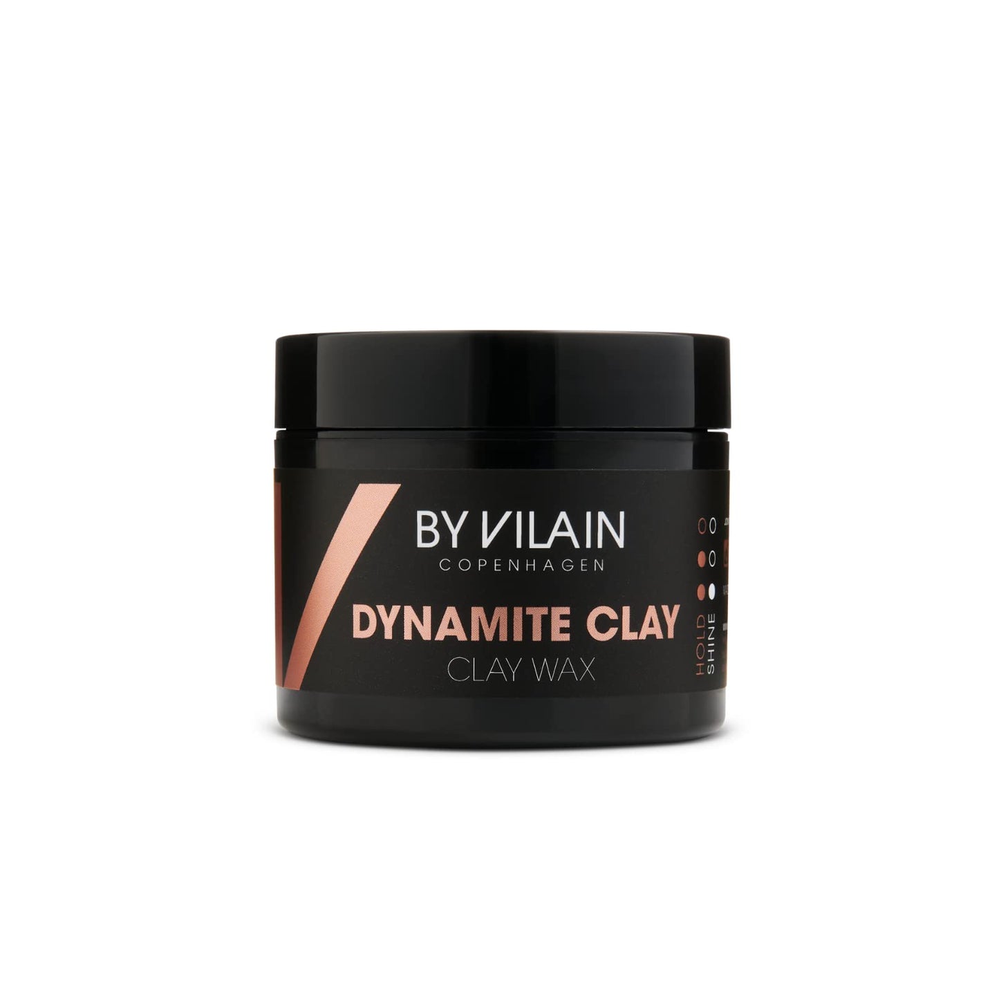 By Vilain Dynamite Clay - Professional Hair Styling Wax Super Strong Hold, Matte Finish For All Hair Types Molding Sculpting Pomade Easy to Style
