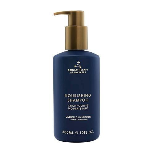 Aromatherapy Associates Balance Replenishing Shampoo, Hydrating Vegan Shampoo for Women and Men with Lavender & Ylang Ylang, Daily Hair Care for Oily