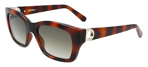 Ferragamo Women's Sf1012s 53Mm Sunglasses, Brown