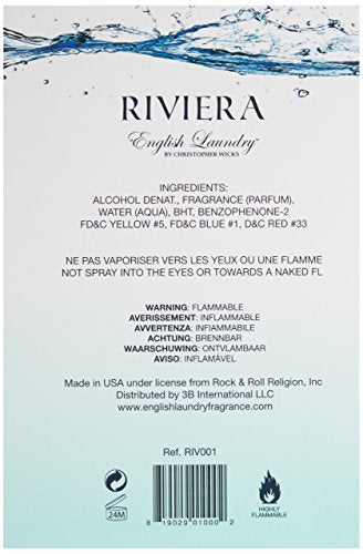 English Laundry Riviera Eau de Toilette, 3.4 Fl Oz