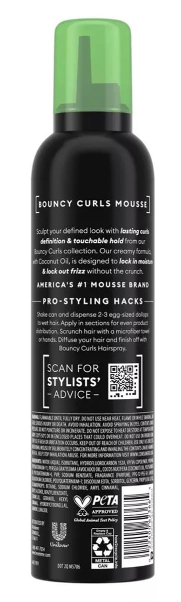 TRESemmé Flawless Curls Mousse, Extra Hold - 10.5 oz (Pack of 6)