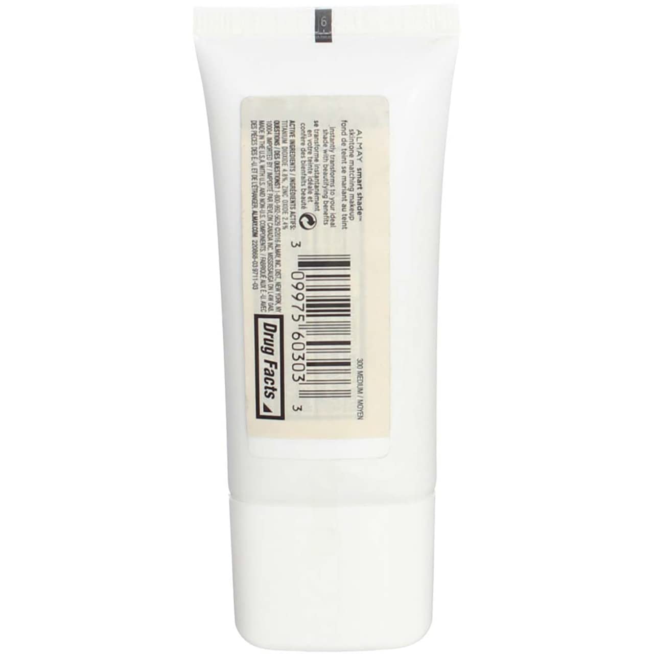 Almay Smart Shade Skintone Matching Makeup Medium 300 1oz