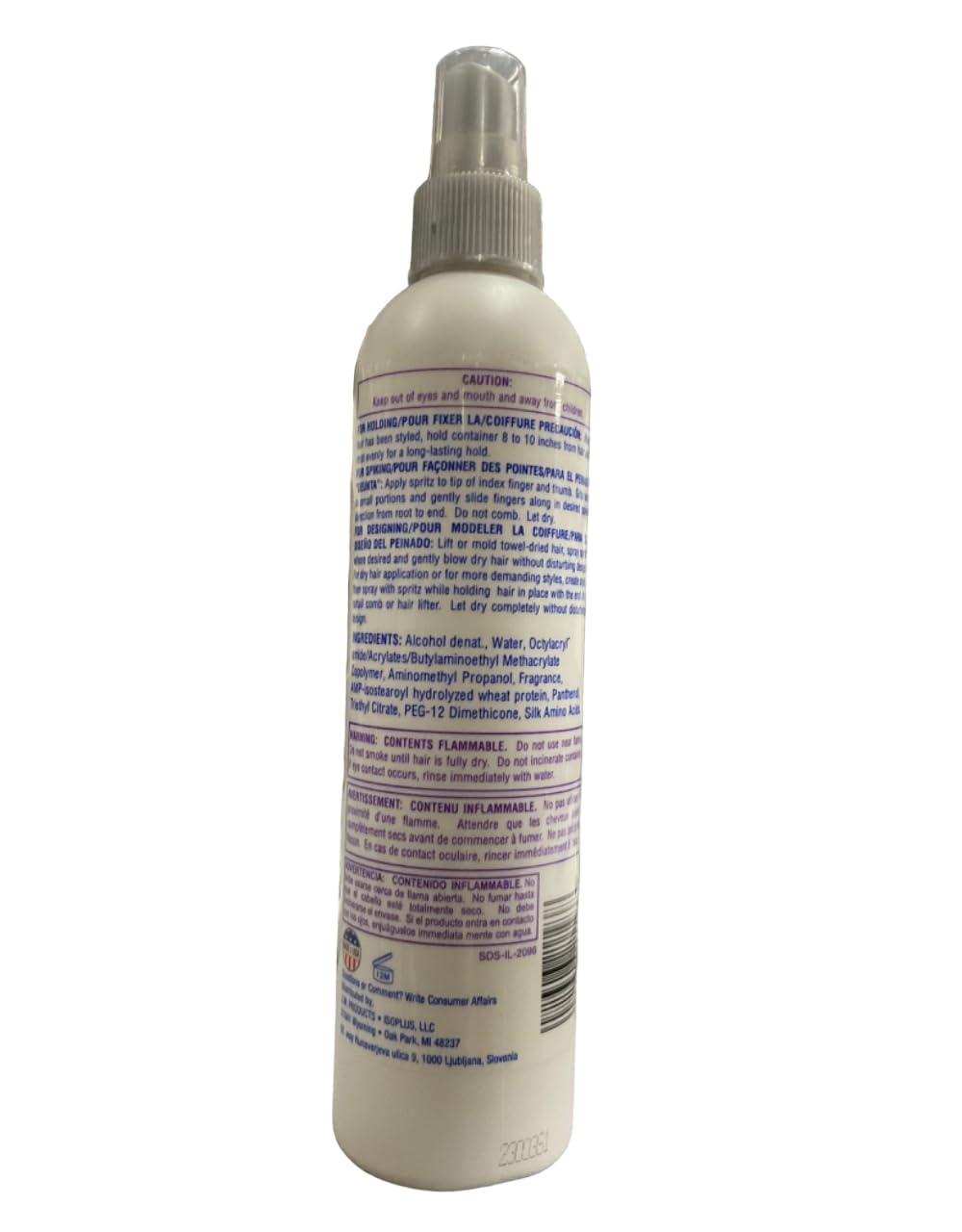 Isoplus Spritz 10 oz. Bonus Super Hold (Case of 6)