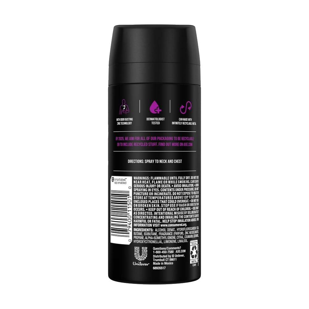 Axe Excite Body Spray, 4 Ounce -- 12 Pack Beauty and Personal Care AXE