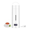 Small Travel Electric Kettle, 380ml Portable Electric Tea Kettle with 4 Temperature Control, Mini Portable Hot Water Boiler 304 Stainless Materials…