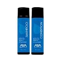 Ava Haircare - Moisture Shampoo And Conditioner - Vegan, Sulphate Free, Paraben Free, Cruelty Free (Set of 2, 8.4oz Each)