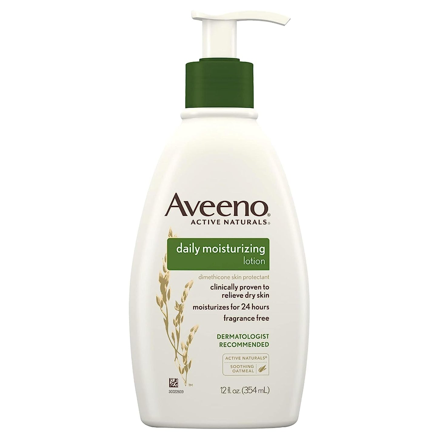 Aveeno Daily Moisturizing Lotion 12 Ounce Pump (354ml) (3 Pack)