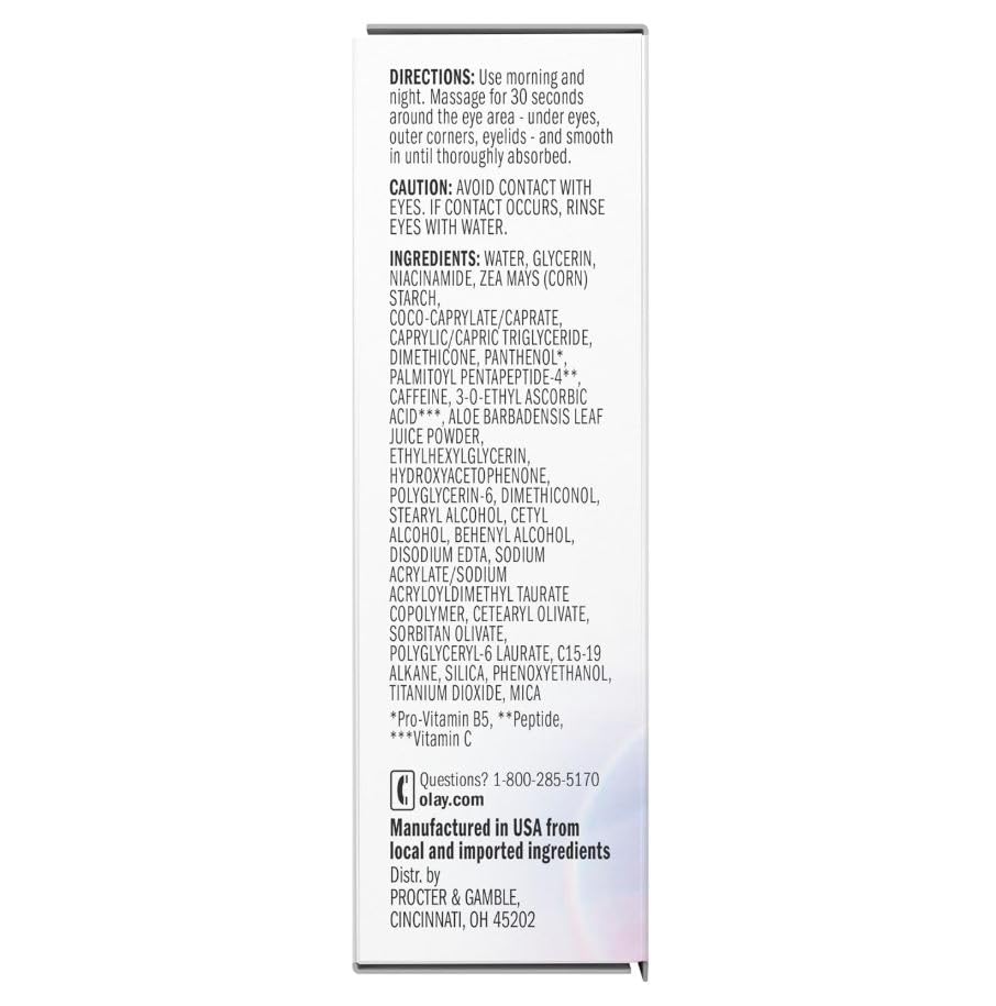 Olay Super Eyes, Daily Eye Serum, 0.45 fl. oz., 2pk.
