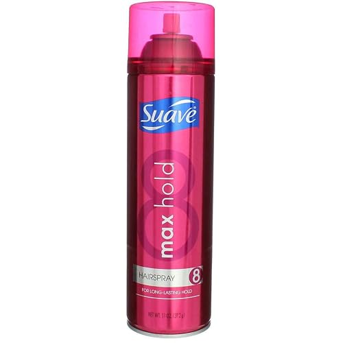 Suave Max Hold 8 Hairspray Aerosol 11 oz (Pack of 8)