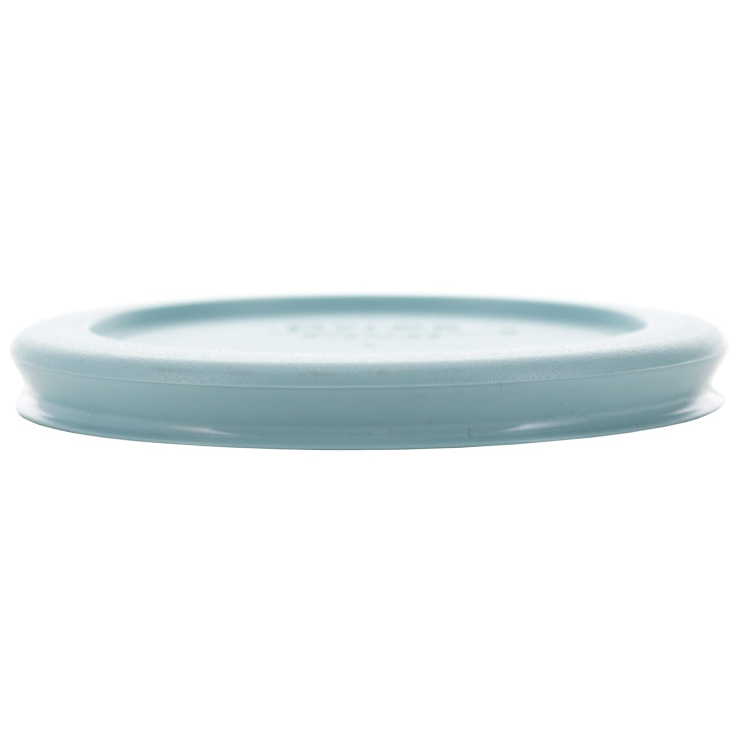 Pyrex 7202-PC 1 Cup Muddy Aqua Blue Food Storage Replacement Lid (4-Pack) - Made in USA