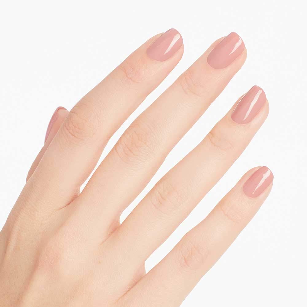 OPI Nail Lacquer Somewhere Over the Rainbow Mountains | Opaque Soft Pink Crème Chip Resistant Nail Polish | Peru Collection
