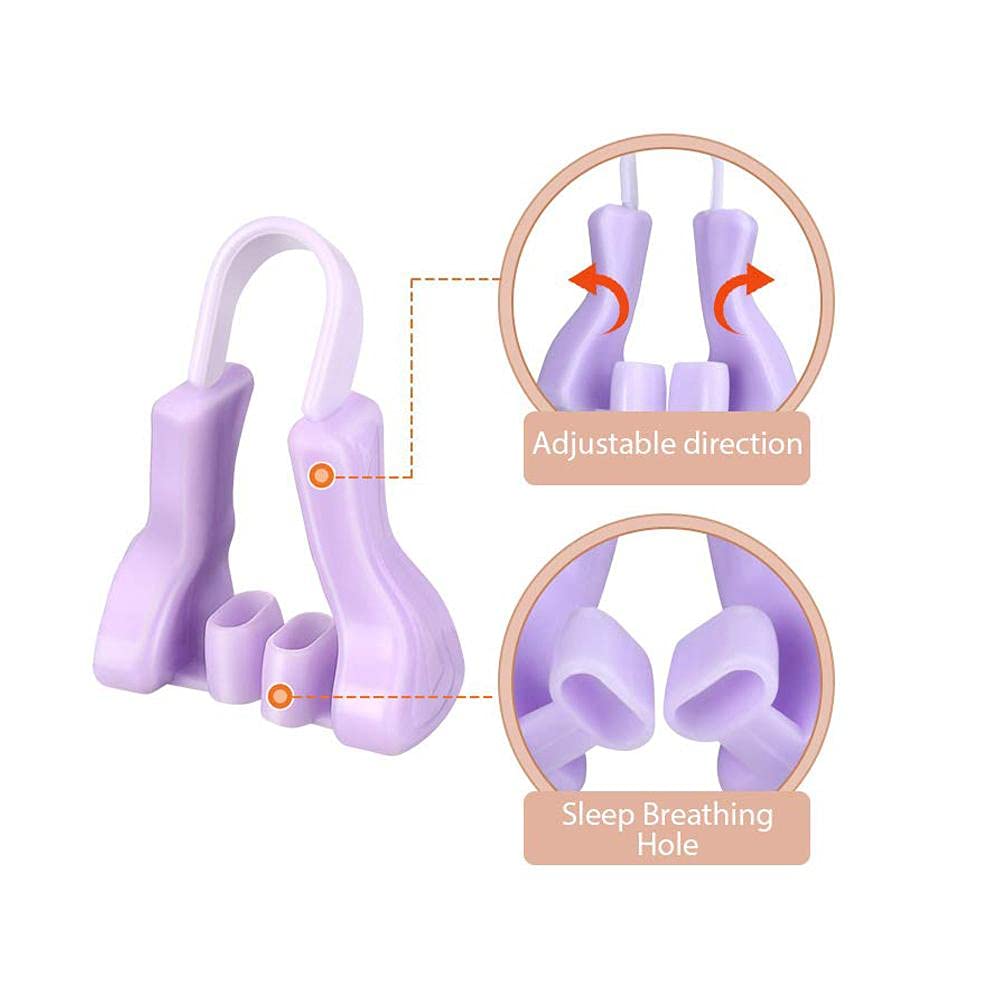 Nose Shaper Lifter Clip, Silicone Nose Shaper Clip Nose Corrector Device Up Lifting Soft Safety Pain Silicone Nose Corrector, Bridge Straightener Beauty and Personal Care Mrisata