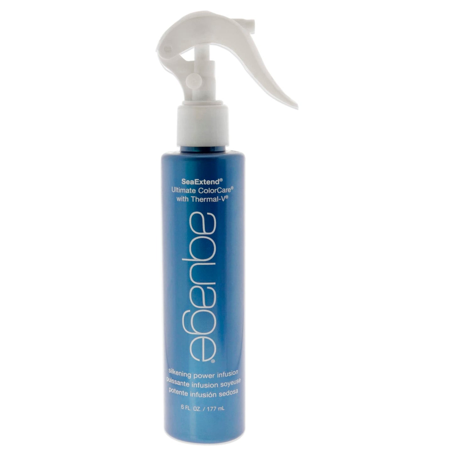 AQUAGE SeaExtend Silkening Power Infusion, Powerful 60-Second Rinse-Out Treatment that Repairs and Silkens Color-Treated Hair, Replenishes Porous