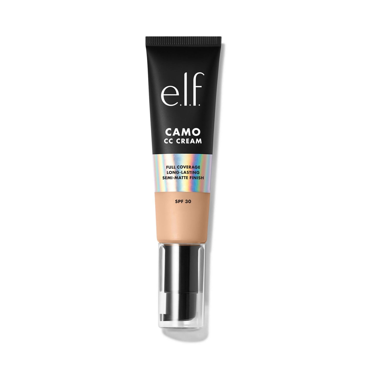 e.l.f. Camo CC Cream, Color Correcting Full Coverage Foundation with SPF 30, Light 210 N, 1.05 Oz