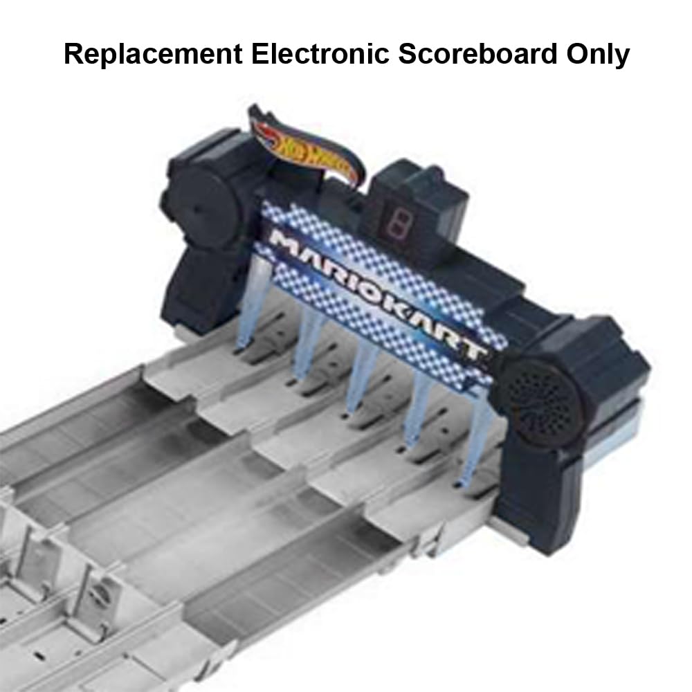 Replacement Part for Hot-Wheels Inspired by Mario Kart Rainbow Road Playset - GXX41 - Replacement Electronic Scoreboard