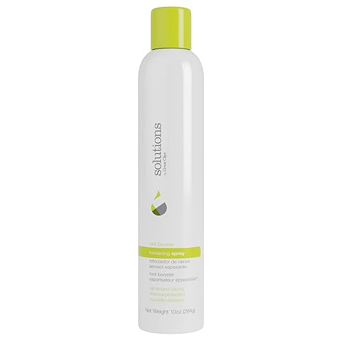 GREAT CLIPS Solutions Root Booster Thickening Spray, 10oz | Protects Against Humidity & Heat Damage | Adds Volume, Body & Lift | For Fine to Medium