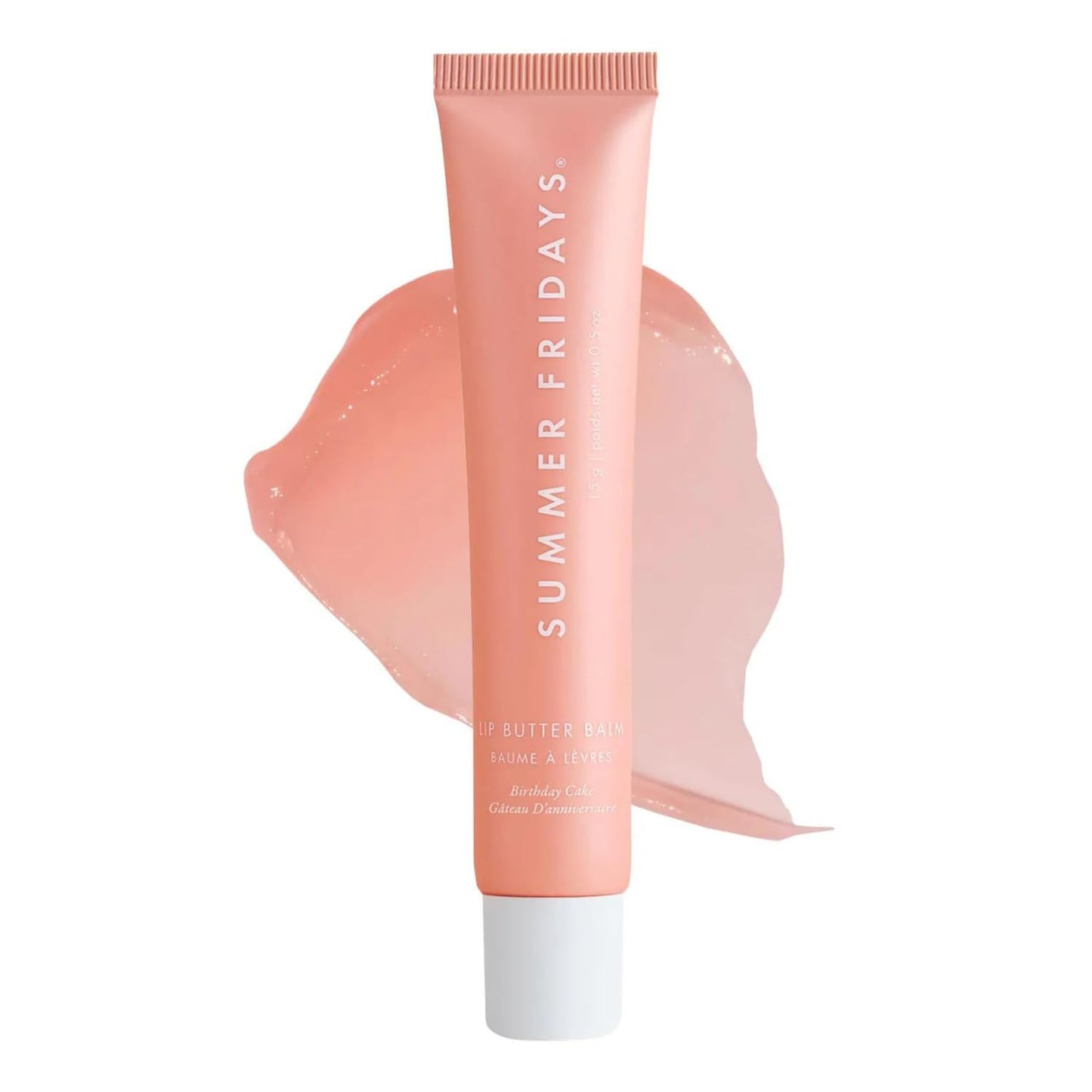 Summer Fridays Tinted Lip Butter Balm - Conditioning Vegan Lip Balm for Instant Moisture, Shine & Hydration - Softening & Soothing Skincare - Birthday
