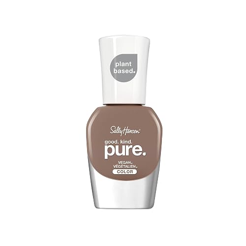 Good Kind Pure Vegan - 160 Raw Cocoa by Sally Hansen for Women - 0.33 oz Nail Polish Beauty & Personal Care Sally Hansen