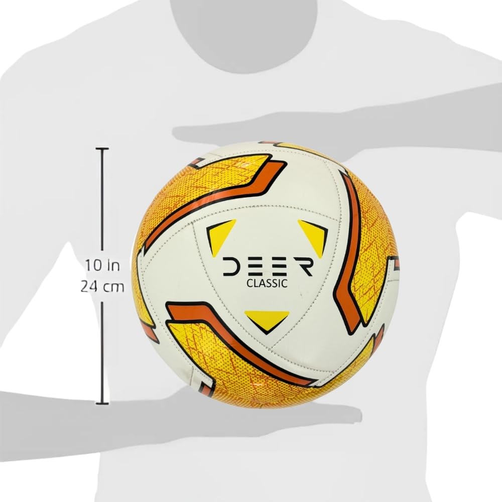 Deer Classic 16 Soccer Ball - Yellow