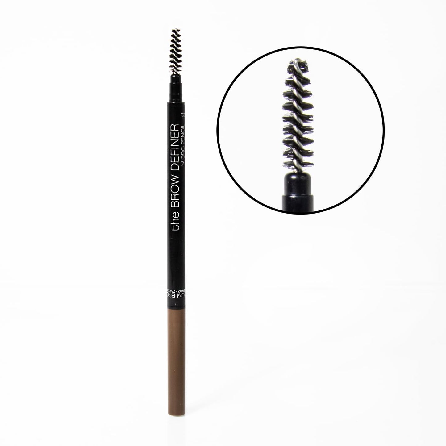 Palladio Beauty Brow Definer Pencil, Ultra Precise Twist-Up Eye Brow Pencil with Long-Staying Power, Spooley Brush Blends Color for Natural Finish, No