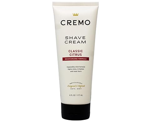 Cremo Classic Citrus Shave Cream 6 oz (Pack of 8)