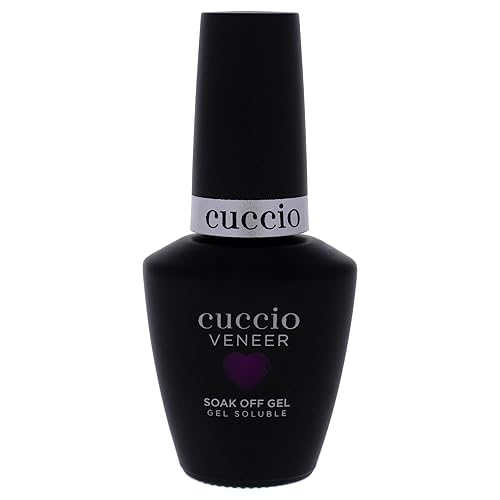 Cuccio Colour Veneer Nail Polish - Triple Pigmentation Technology - Polish Free Soak Off Gel - For Manicures And Pedicures - Full Coverage - Long