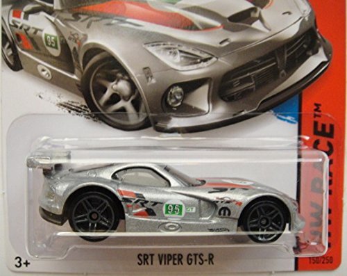 Hot Wheels 2015 HW Race SRT Viper GTS-R 150/250, Silver