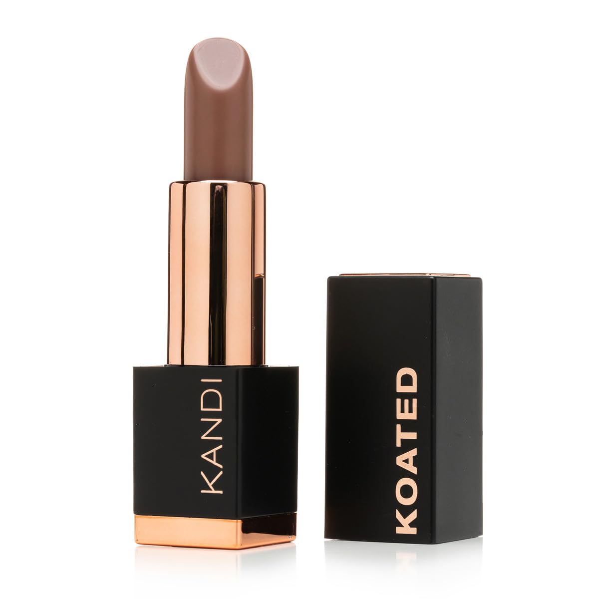 Kandi Koated Suede Matte Lipstick -Bohemian Cool Earthy Gray-Brown Tones -Highly Pigmented Long-Lasting Matte Lipstick for Women -Creamy Smooth Finish