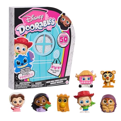 Disney Doorables Pixel Perfect Multi Peek, Kids Toys for Ages 5 Up by Just Play