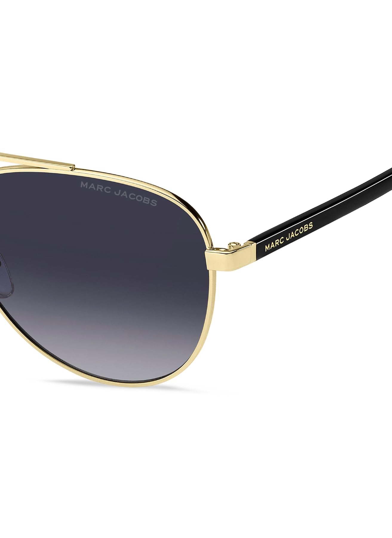 MARC JACOBS Marc 760/S Sunglasses, Gold Black, 60 for Women, Gold, Black, 60, Gold, Black, 60