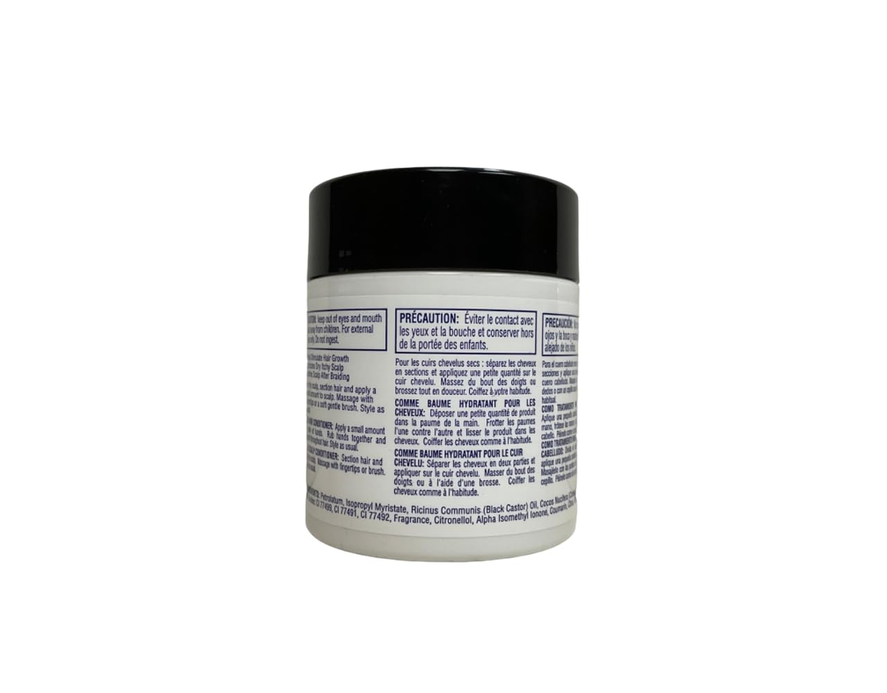 Isoplus Black Castor Oil & Coconut Oil 5.25oz
