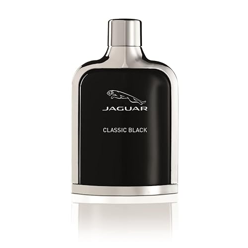 Jaguar Eau de Toilette Spray for Men, Black, 3.4 Ounce