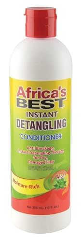 Africa's Best Instant Detangling Conditioner, 12 oz (Pack of 2)