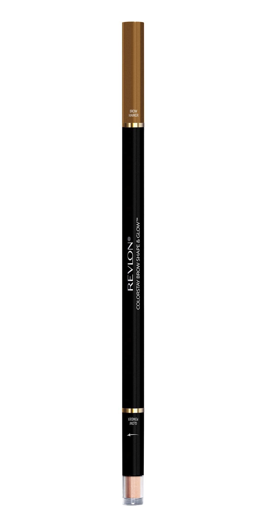 Revlon Colorstay Shape & Glow Eye Brow Marker and Highlighter, Taupe, 0.02 Oz (Marker), 0.008 Oz (Highlighter)