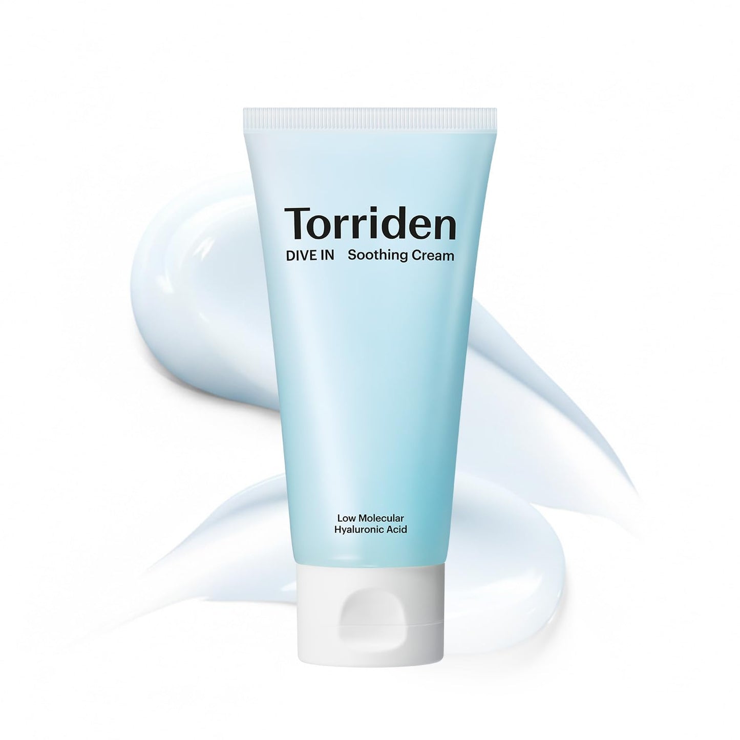 Torriden DIVE IN Hyaluronic Acid Soothing Cream Tube Type 100ml (3.38 fl. oz) | Revitalizing Facial Moisturizer for Sensitive and Dry Skin | Beauty and Personal Care Torriden Default Title