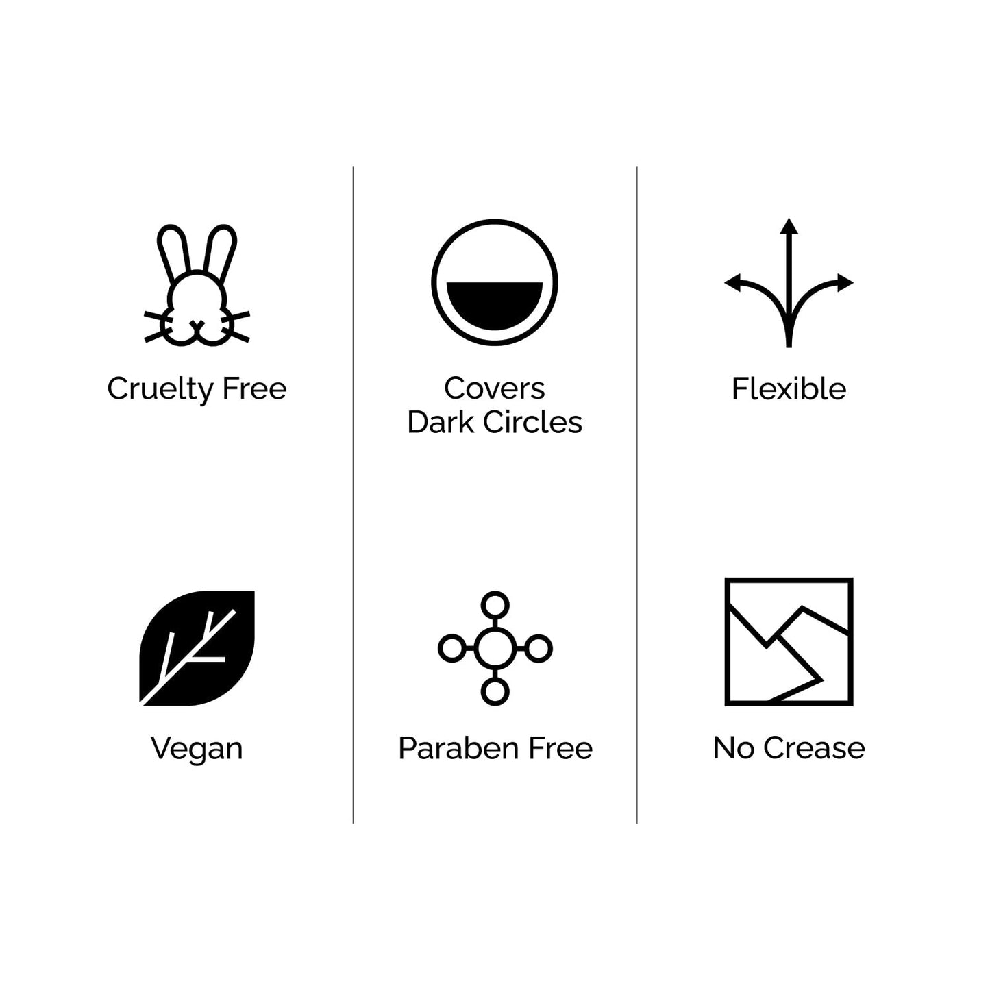 OFIR Perfected Weightless Concealer | Porous Coverage Blends for Smooth Finish | Covers Dark Circles Vegan Concealer | Botanical Formula Soothes